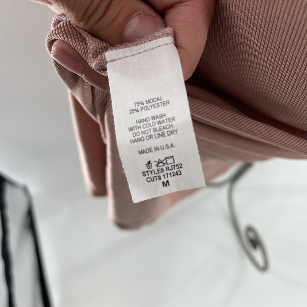 Light Pink Midi Racerback Dress - Picture 5 of 5